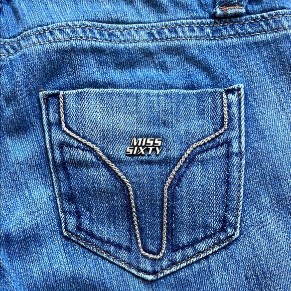 Miss Sixty Barbie Y2K Capri Jeans Size 25 - Picture 7 of 7